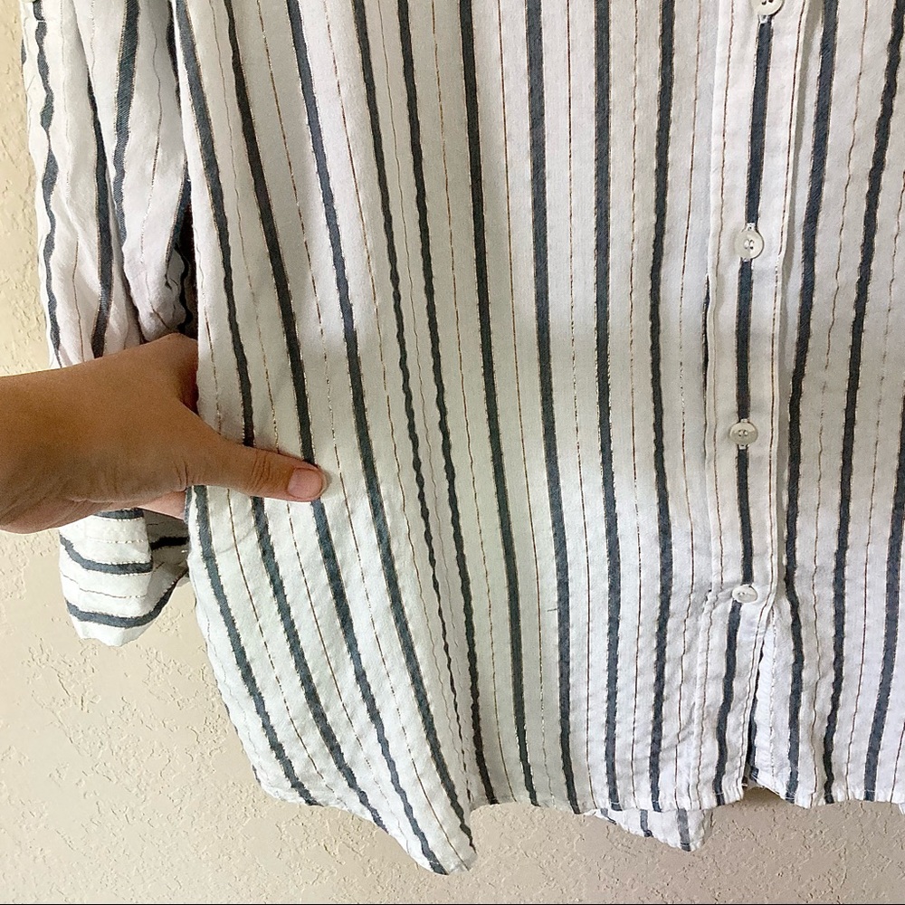 Onia Marie Striped Dress in Ensign Blue | EUC - Picture 6 of 14